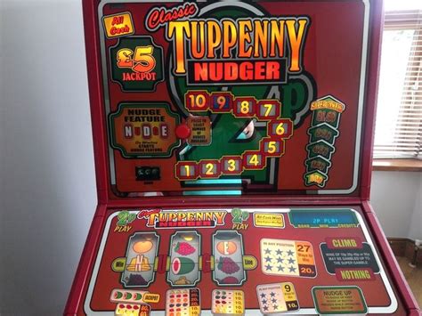 tuppenny nudger fruit machine|TUPENNY NUDGER (GLOBAL) ARCADE FRUIT MACHINE / .